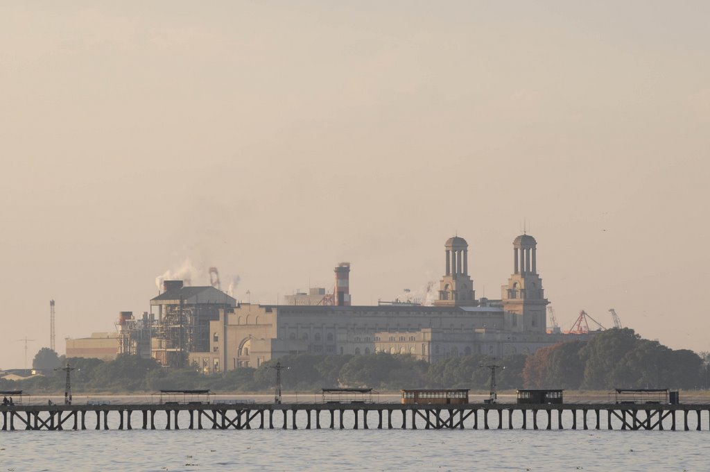 Usina Electric Plant seen from Costanera Norte by Dimitri_Papadopoulos