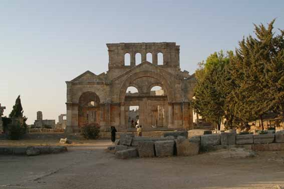 St. simoen دير سمعان by saleemhajjar