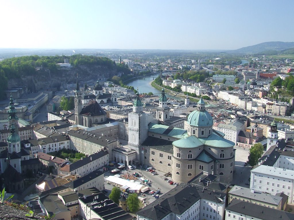 Blick auf Salzburg by Andreas Schwertner