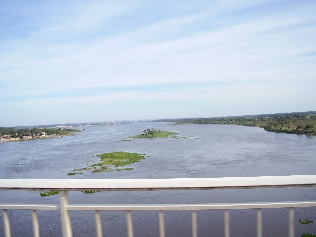 Asuncion,Paraguay, desde el Puente remanso by Modesto Silva