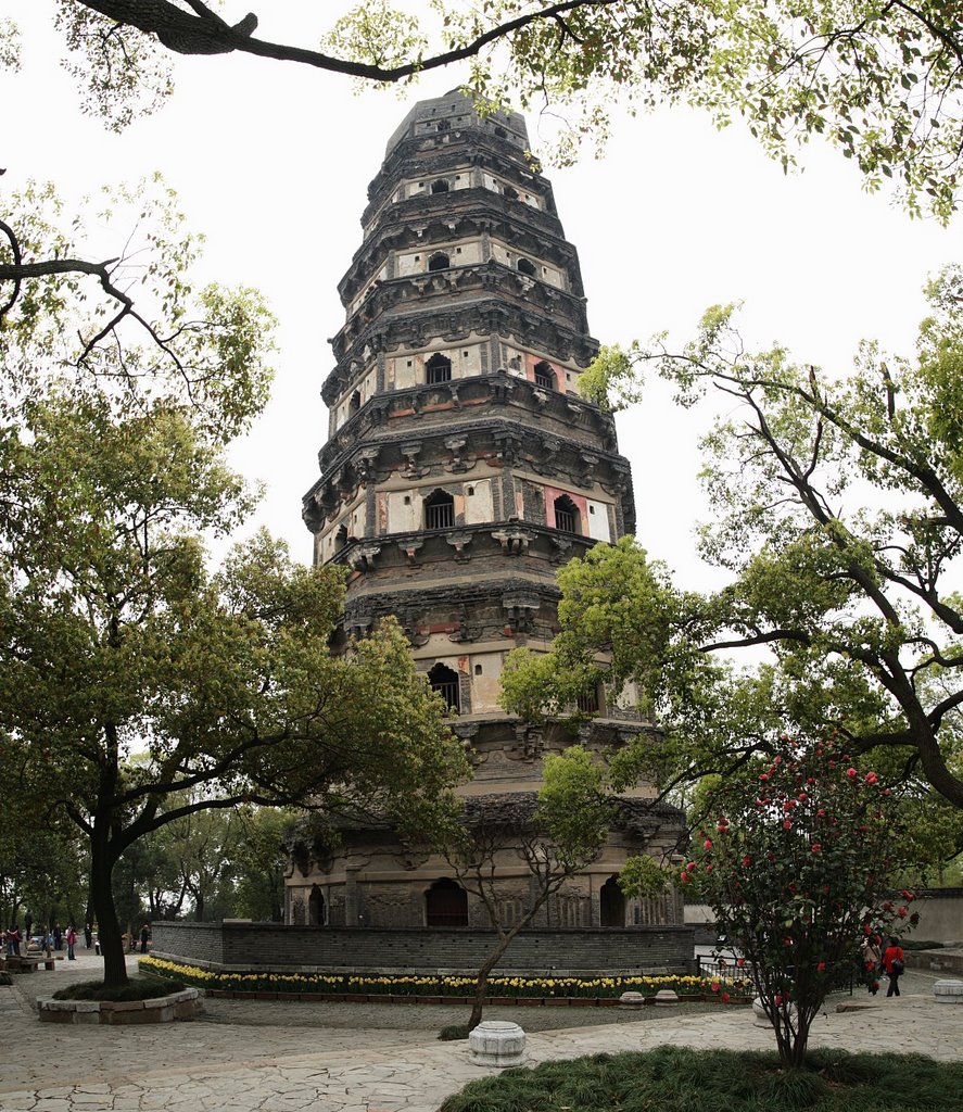 Tiger Hill Pagoda by Vojta Srejber