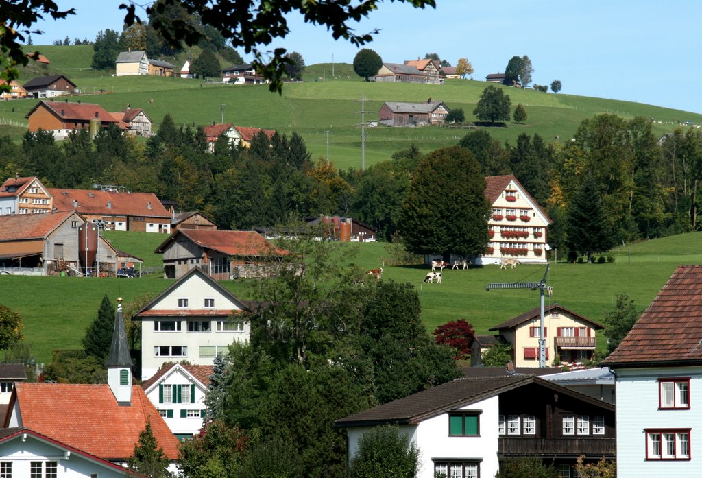 Appenzeller Ausblick by Barnabas Berkeczy