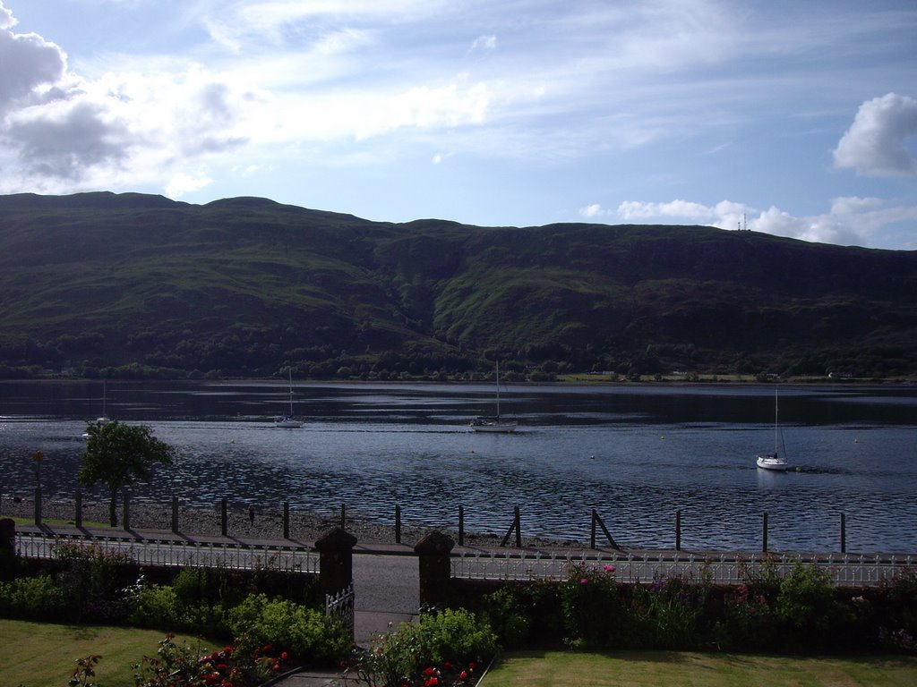 Loch Linnhe from Myrtle Bank, Fort William by pratjeffley