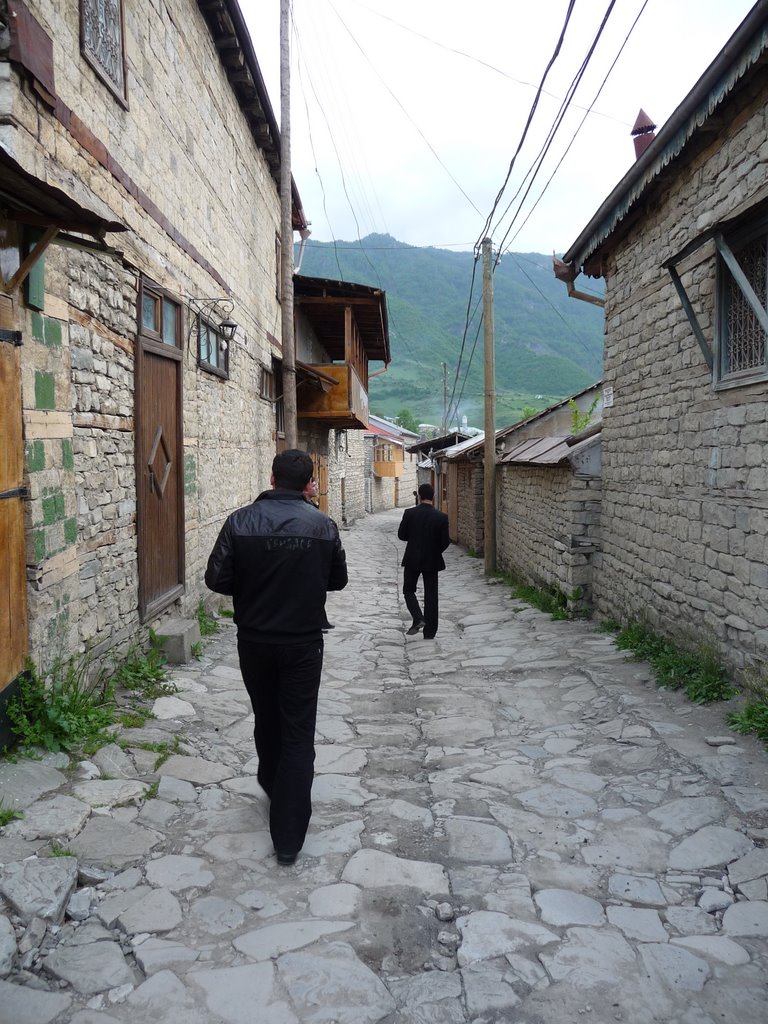 An old streets in world (about 5000 years Lahic streets) by RowshanRehimli