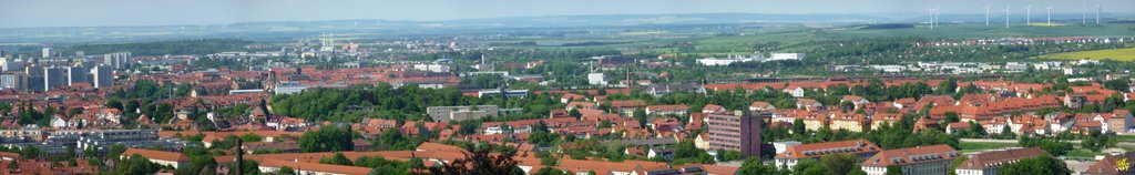 Panorama Erfurt by larve