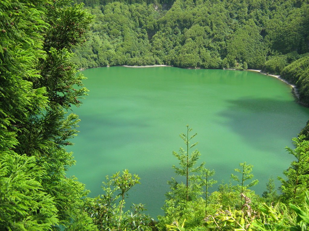 Lagoa de Santiago Sete Cidades by Luis Raposo Leite