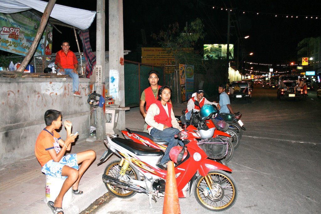 Thailand.Pattaya(Taxibike boys) by Bijan soleimani pour…