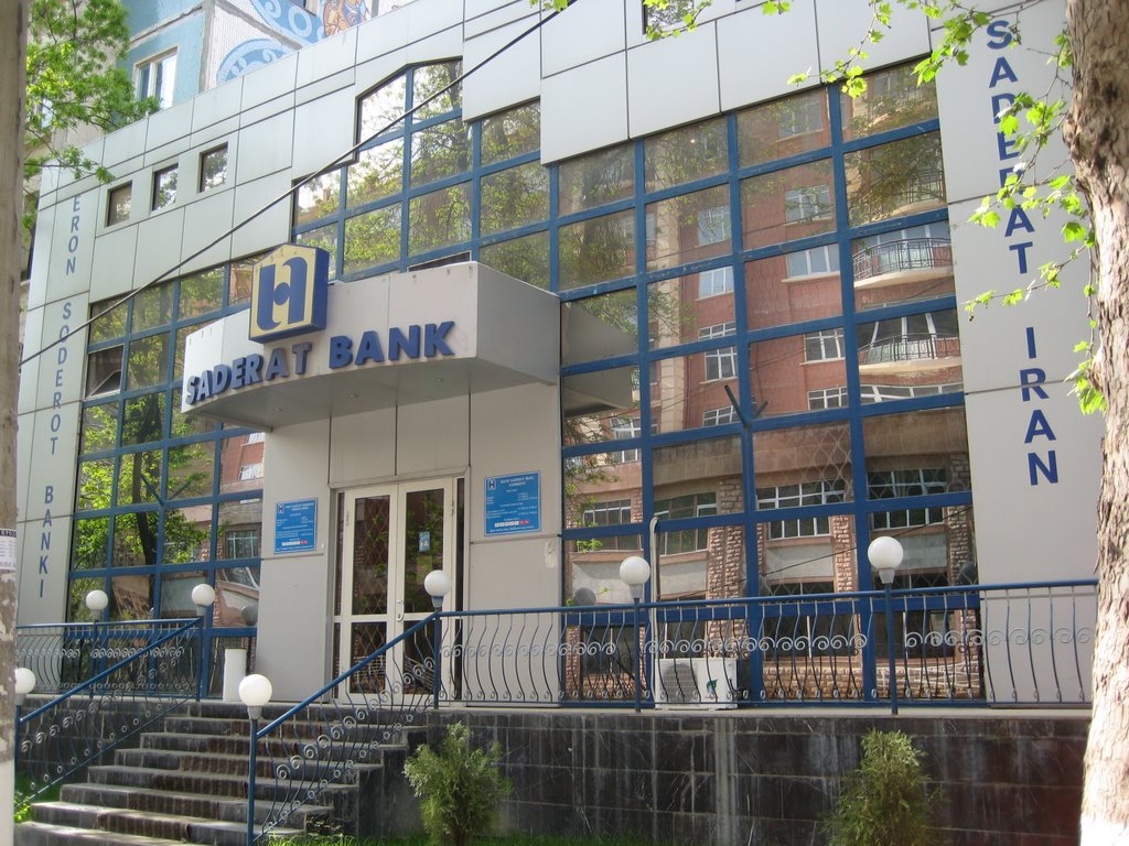 BANK SADERAT Iran, Tashkent Branch by bobir Kilichev