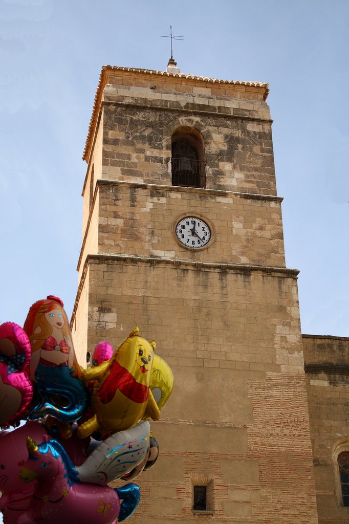 Globos y torre de cinco esquinas, en Vera by Polito_1936