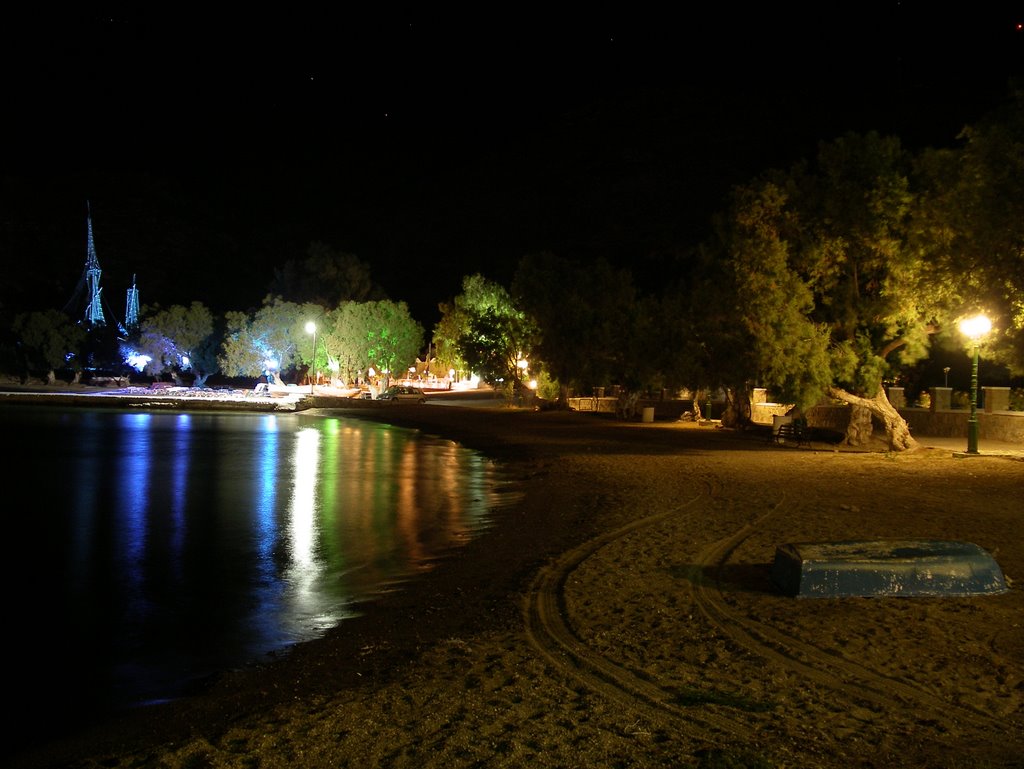 Lagada Beach at night by Danny Baeyens