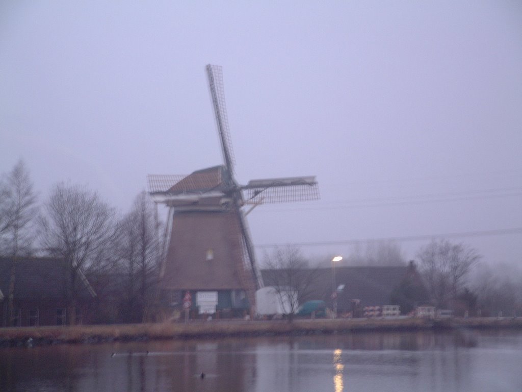 Driemond, the Gaasp with windmill. by pdinger