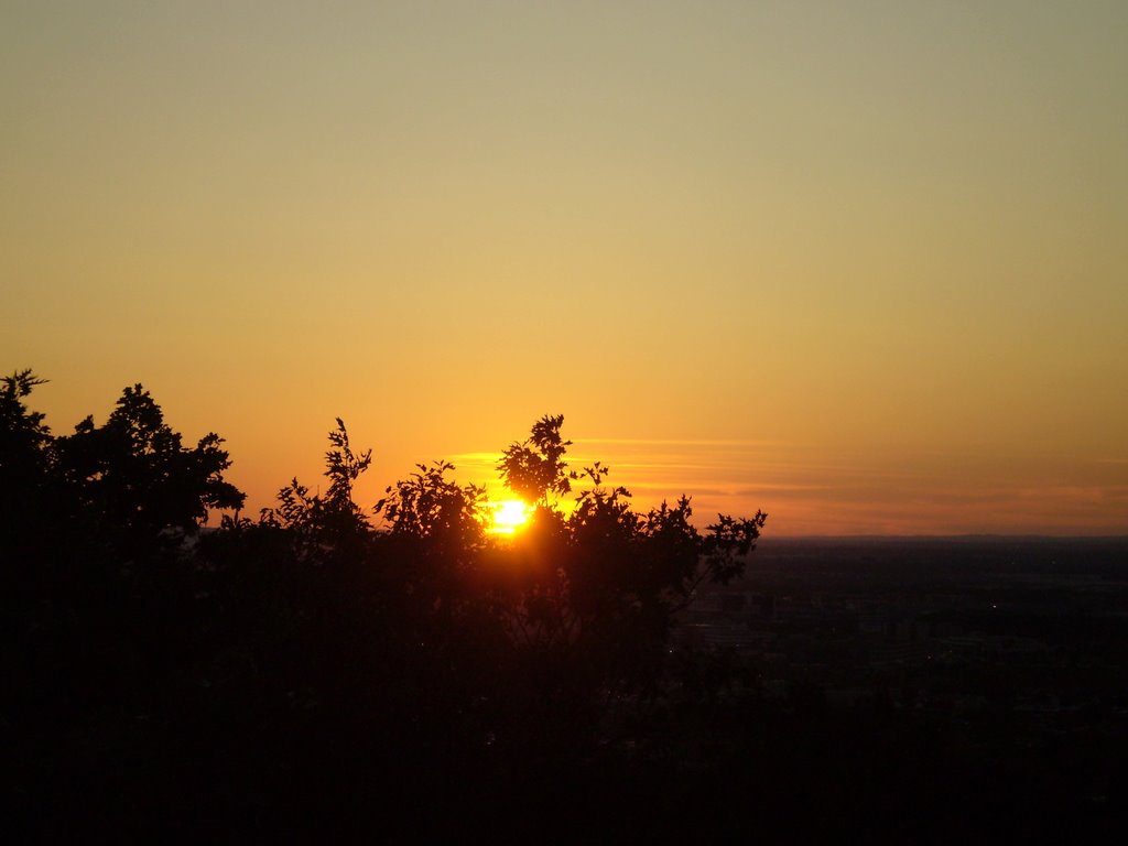 Sunset - Montréal by Zelia Waltrick