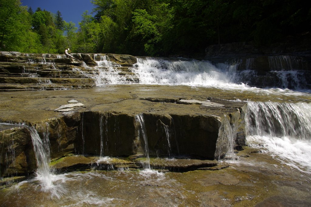 Cascades in Canajoharie by AHxJB