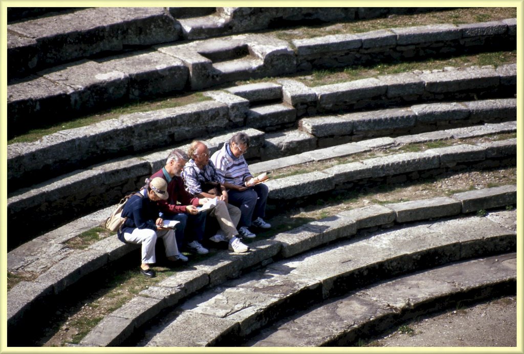 FIESOLE. Teatro Romano by Roberto Tomei