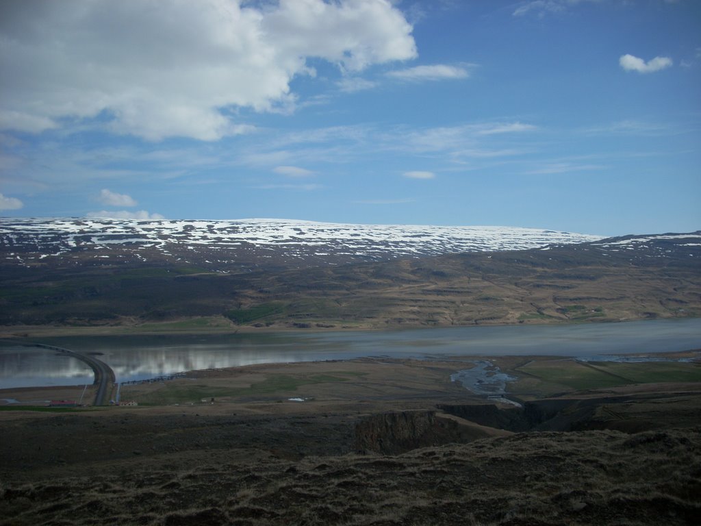 View from Hengifoss/Iceland by Saman Jayawardene