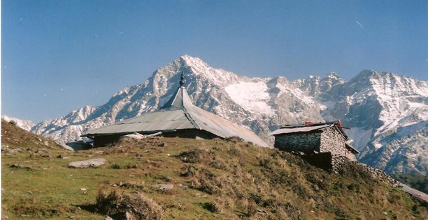 Himani chamunda mandir side view 2 by Ajay Sehgal