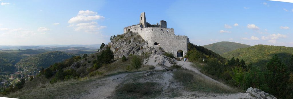 Ruins of Čachtice castle by Ladky