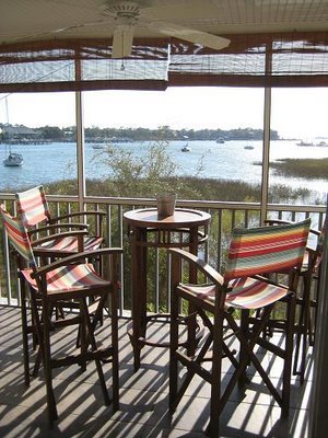 "Boats and Books" on Folly River by Dunes Properties