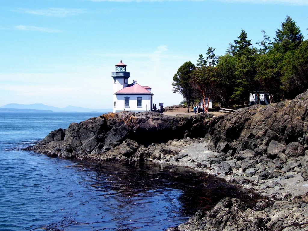 Lime Kiln Lighthouse, San Juan Island, WA by Alex Tucker