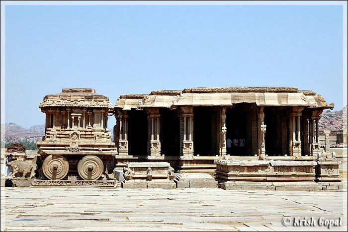 Hampi - Vittala temple by Krish Gopal