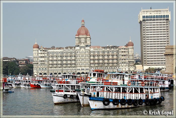 Taj hotel by Krish Gopal