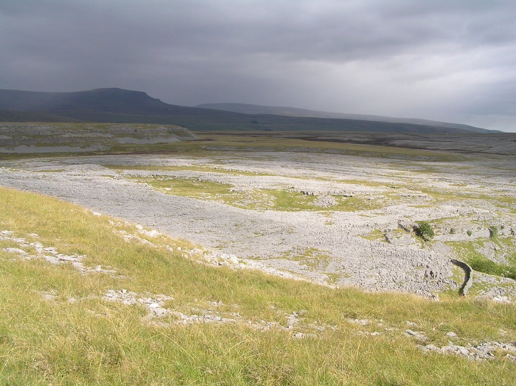 Dark clouds penyghent, aug06 by Richard Whalley