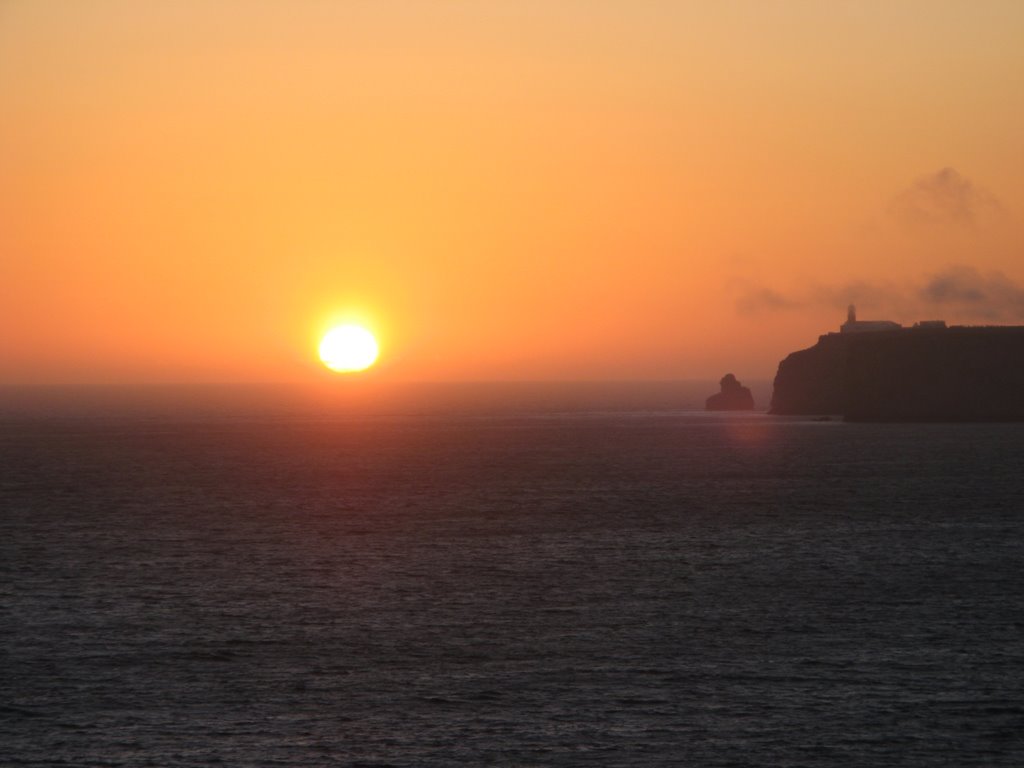 Atardecer Cabo San Vicente desde Sagres by viajero12