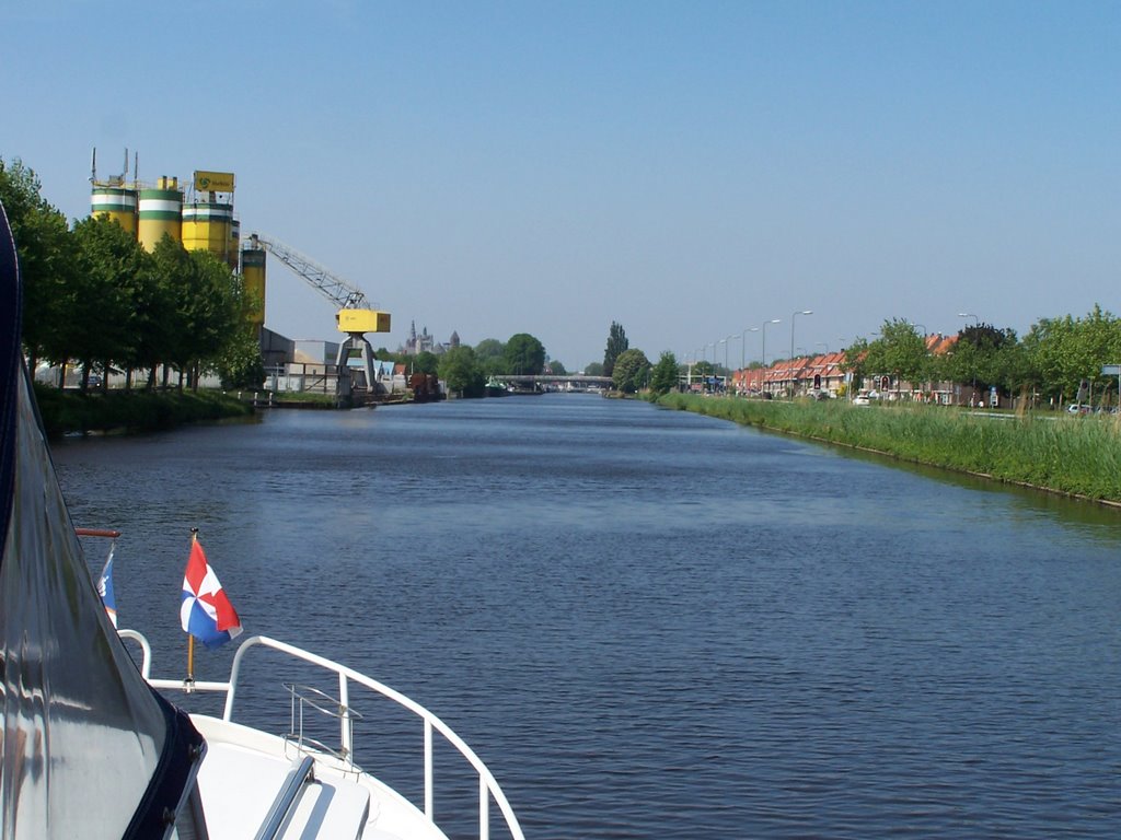 Approaching 's Hertogenbosch by Pieter Dekker