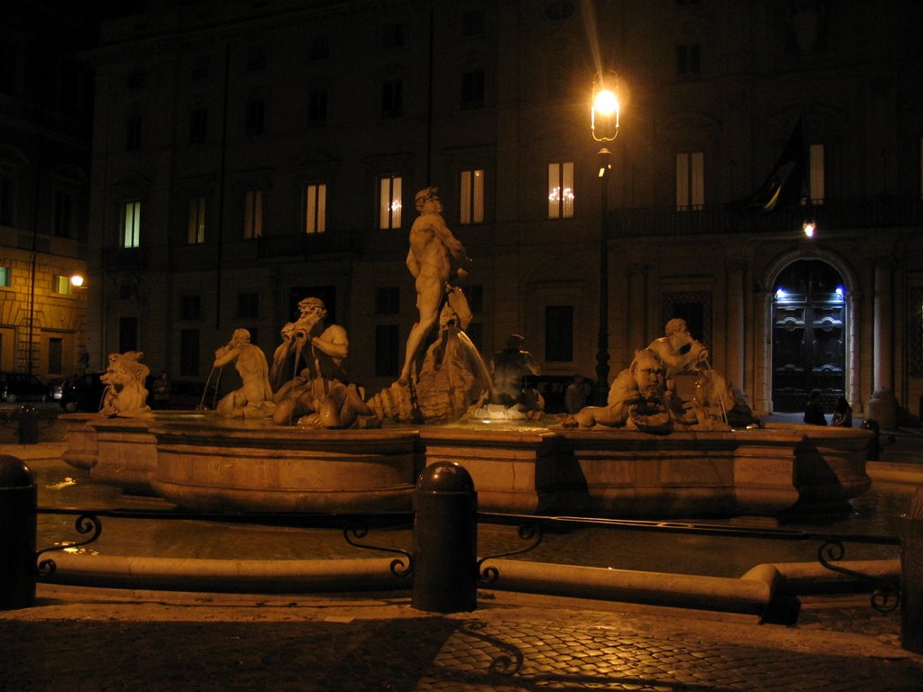 Piazza Navona by Paul Nechkova-Raven