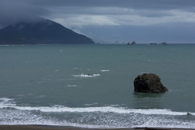 The bay south of Port Orford by MacForester