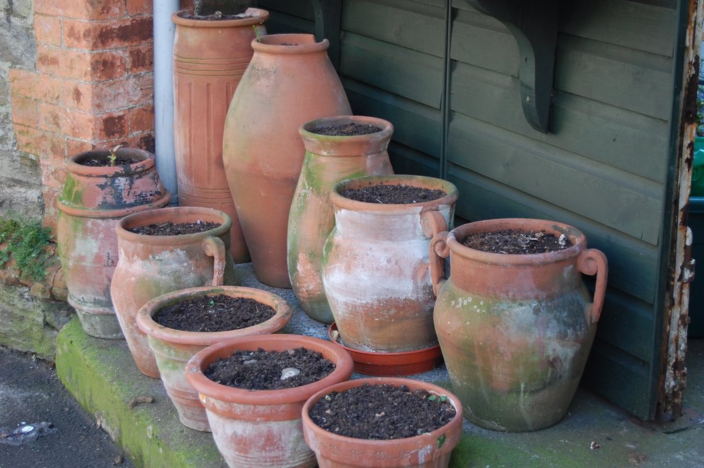 Pots at Lynton by Mausemarie