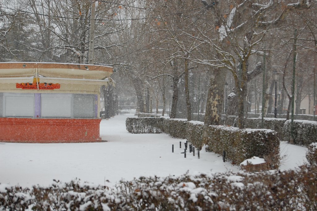 Kiosco del Raul (Nieve) by Malaya