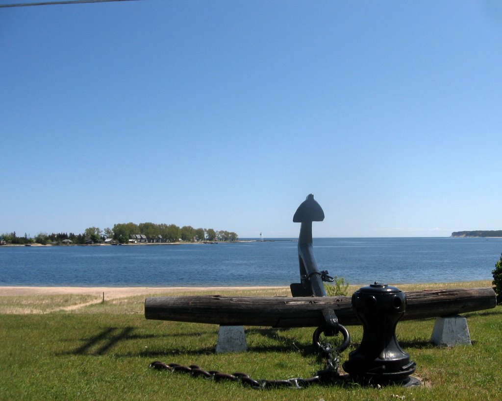 Anchor in Grand Marais by blibby