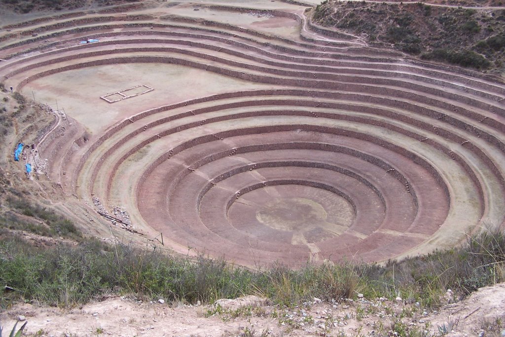 Moray: antiguas terrazas incas by carocamarasa