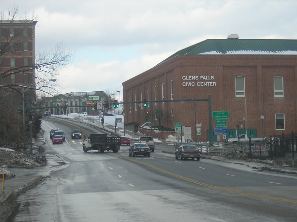 Cooper's Cave Bridge, Glens Falls, NY, 2-19-2009 by Kyle Stephen Smith