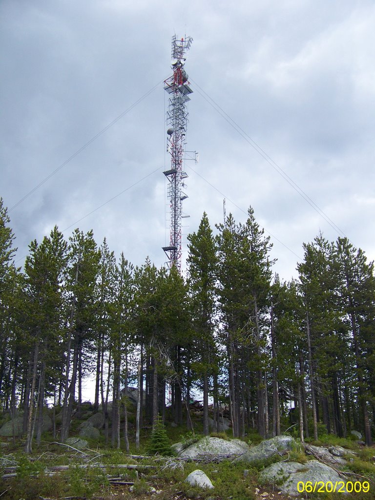 CBC Tower, viewing from south by Wester