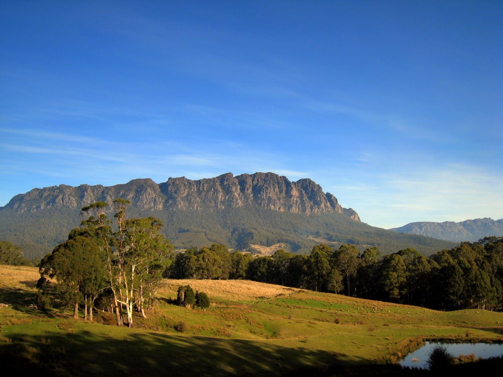 Mount Roland from a distance by whable