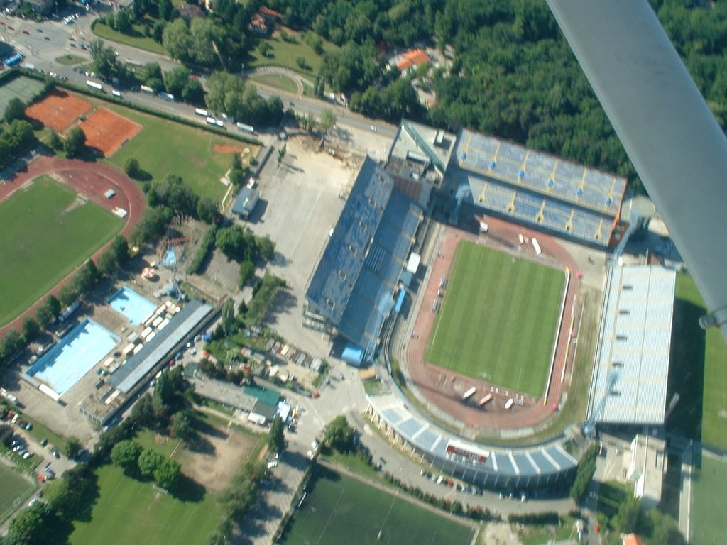 Maksimir from air by kuster09