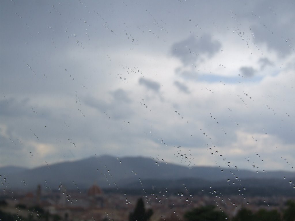 Firenze, i monumenti sotto la pioggia. by Mimmi Cassola