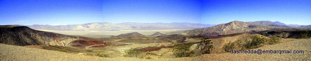 Panamint Springs Panorama by Shredda