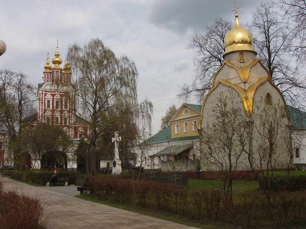 Novodevichy Monastery by Mario Trieste