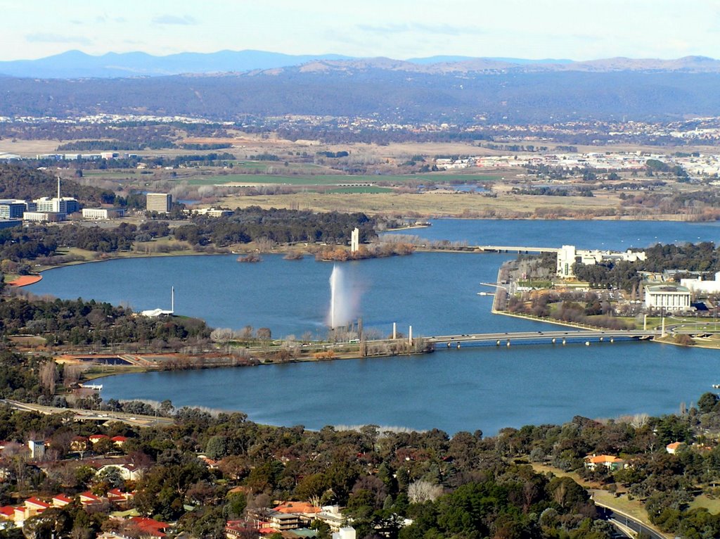 Lake burley griffin by clancy of the overflow