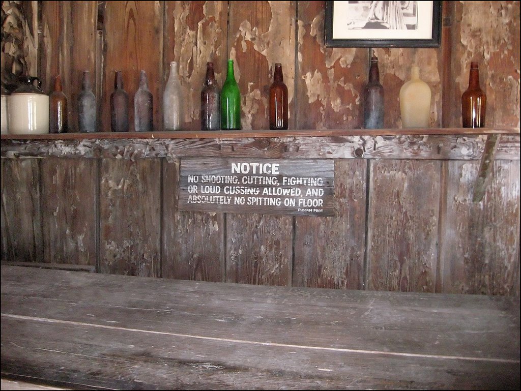 Law West of the Pecos -- Judge Roy Bean's Courtroom and Saloon by i_am_jim