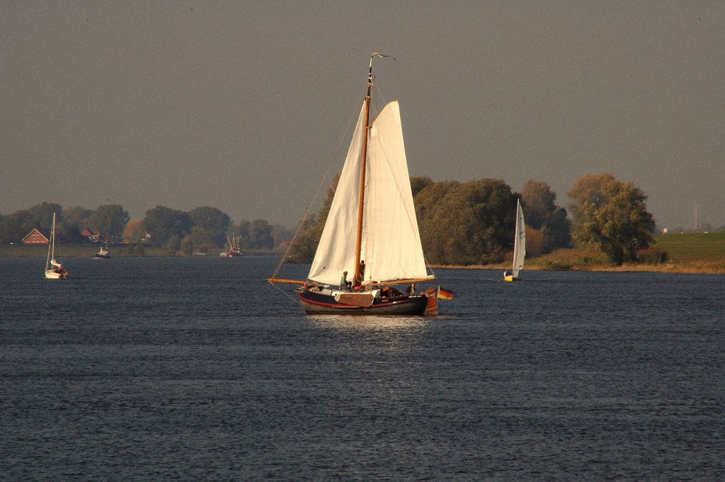 Segeltörn bei Over by Werner Menken