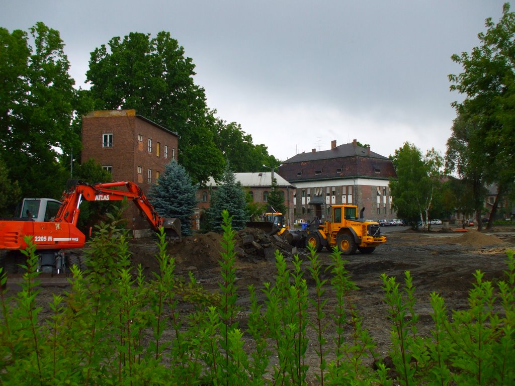 A volt Óbudai Gázgyár területén,2009 június 23-án by Vastalicska