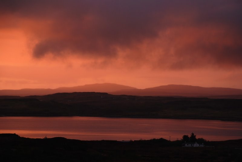 Sunset from Skyewalker Hostel by Marek Koszorek www.wild-art.eu