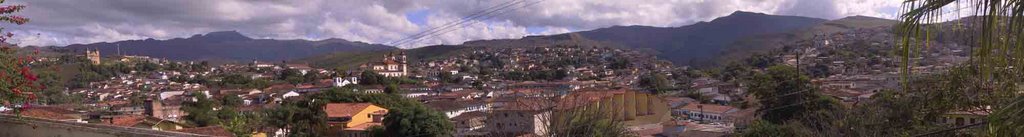 Panorama - View of Mariana from Igreja de Santana by Frans Harren