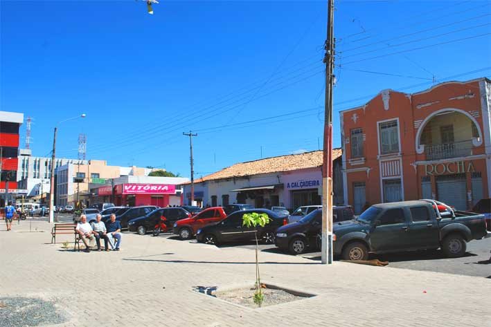 Centro moderno e antigo da Cidade , Floriano - Piauí - wfm by walterfmota