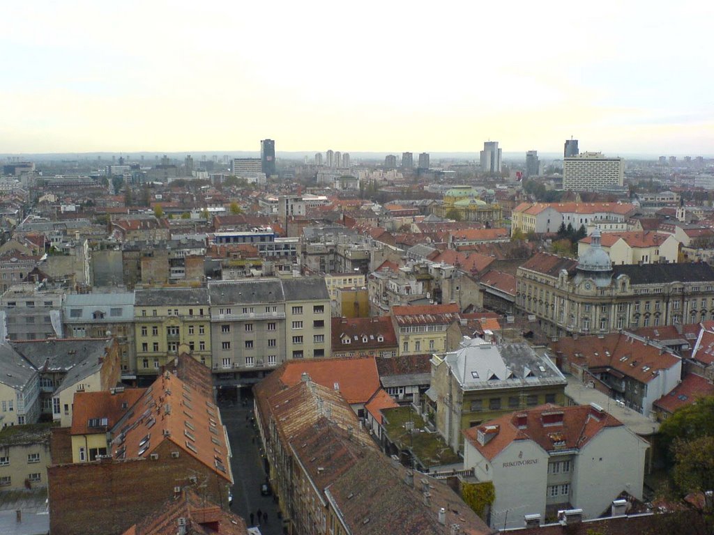 Zagreb - view from lotrscak 01 by rine238