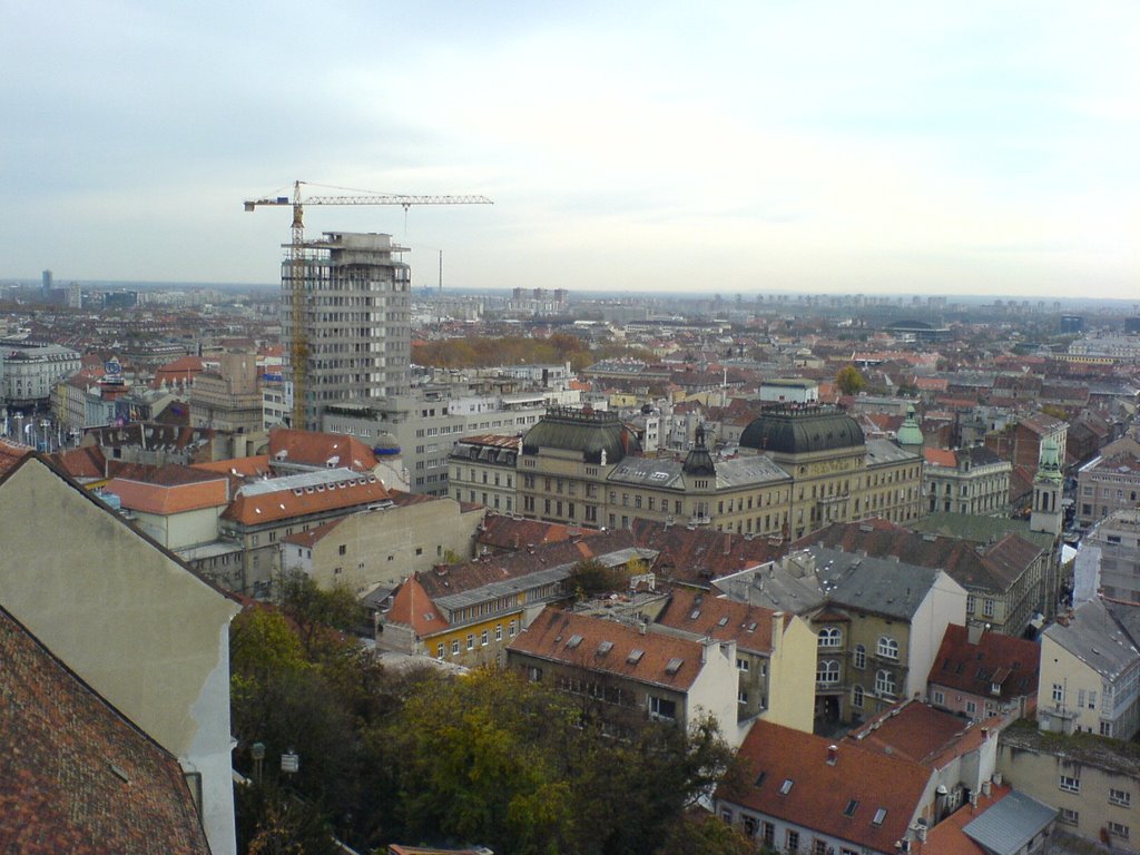 Zagreb - view from lotrscak 02 by rine238